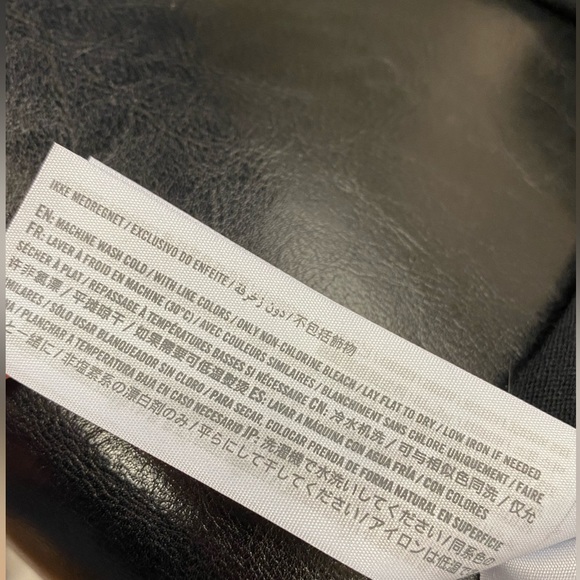 Abercrombie & Fitch one shoulder black sweater - Picture 6 of 7